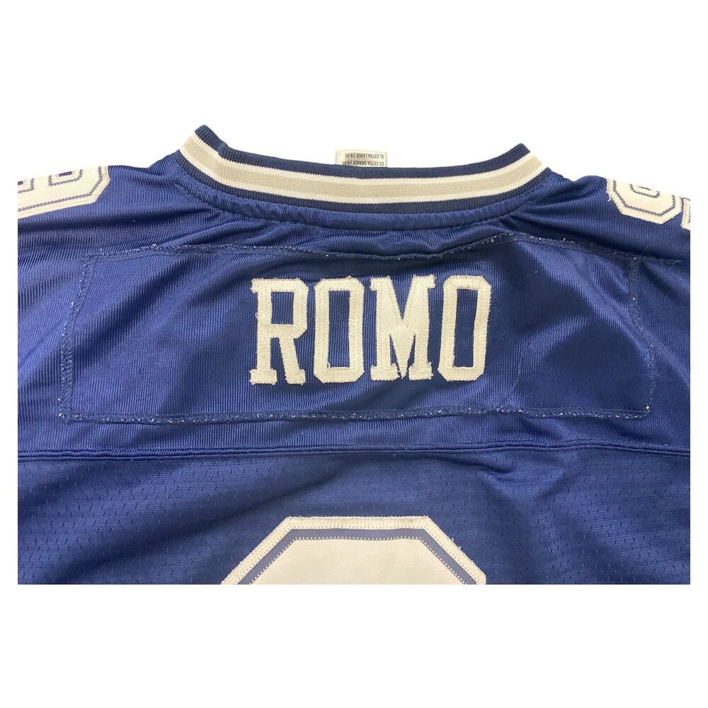 NFL Equipment Reebok On Field Dallas Cowboys Jersey Tony Romo #9 Womens XL - Picture 7 of 8